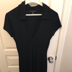 Banana Republic Black Rayon Dress